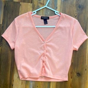 sws ESSENTIALS shirt, size small, color coral